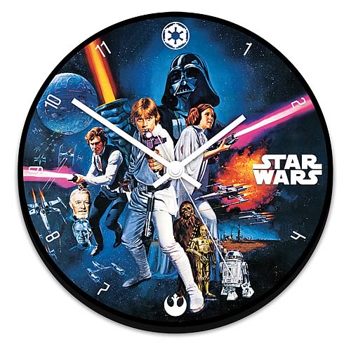 Star Wars Wood Wall Clock